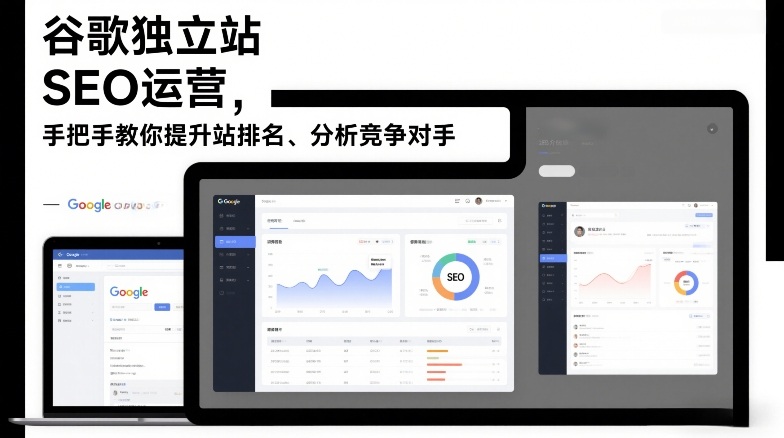 谷歌独立站SEO运营，手把手教你提升网站排名、分析竞争对手（更新2026）-韬哥副业项目资源网