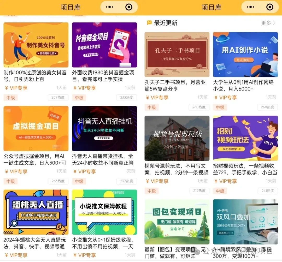 领取赠品《20000+热门副业项目合集》