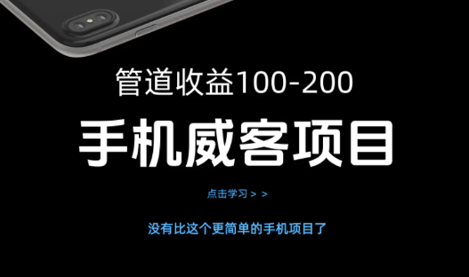 手机威客项目，被动收入一天200-韬哥副业项目资源网