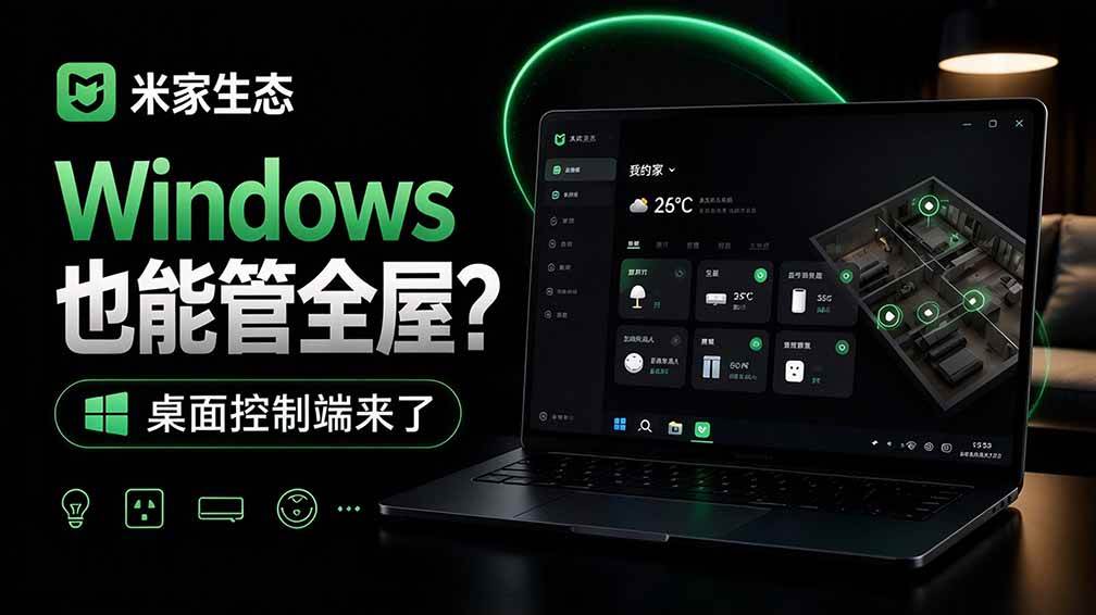 （21178期）Windows电脑也能管全屋？这下真省心，米家生态桌面控制端来了，Github最新开源，MiHome-Windows