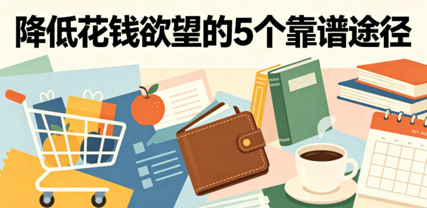 付费文章：降低花钱欲望的5个靠谱途径-韬哥副业项目资源网