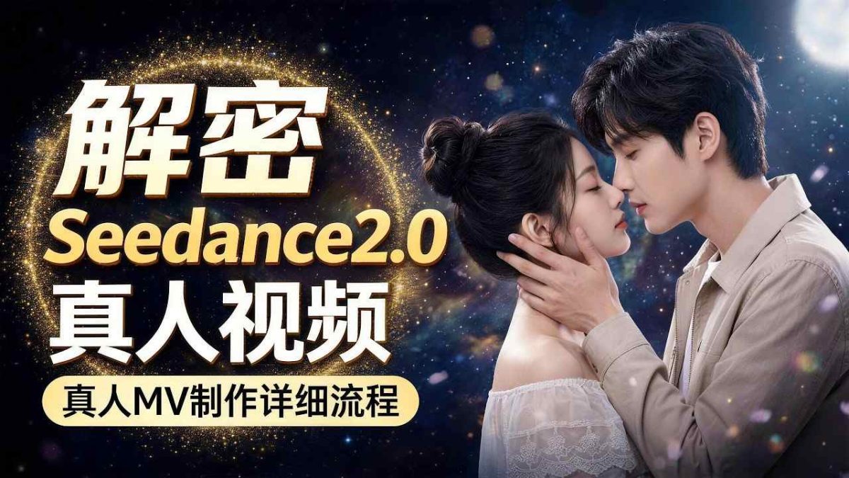 Seedance 2.0解密教程：零基础制作真人MV全流程-韬哥副业项目资源网