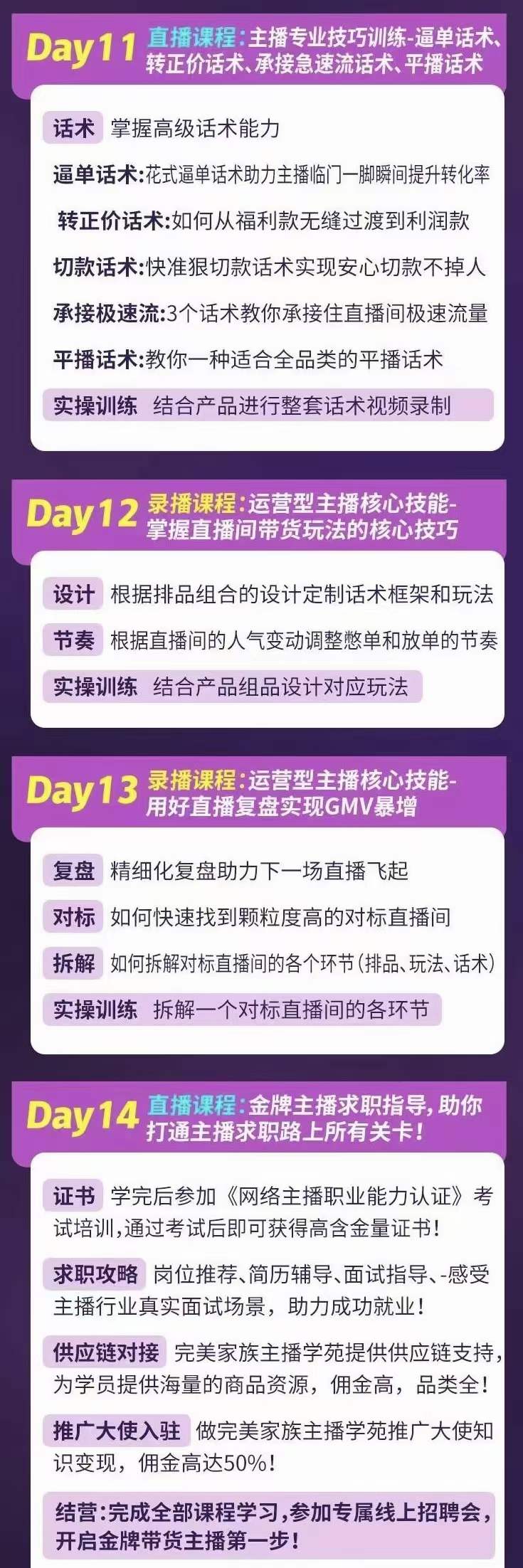 （3411期）金牌主播实战进阶营 普通人也能快速变身金牌带货主播-韬哥副业项目资源网