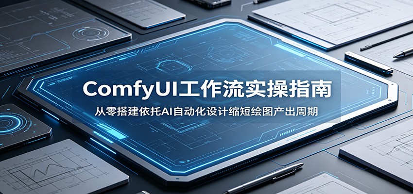 ComfyUI 工作流实操指南：从零搭建依托AI自动化设计缩短绘图产出周期-韬哥副业项目资源网