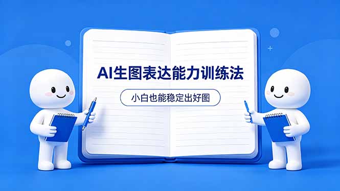 AI生图不是做漂亮图，而是表达能力。这套方法让小白也能稳定出好图-韬哥副业项目资源网
