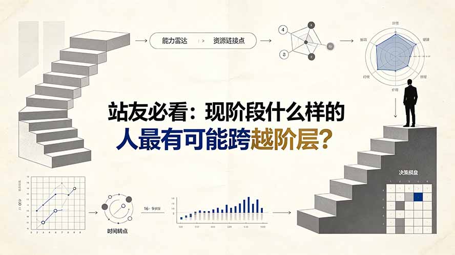 付费文章:站友必看:现阶段什么样的人最有可能跨越阶层?-韬哥副业项目资源网