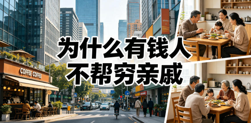付费文章：为什么有钱人不帮穷亲戚？-韬哥副业项目资源网