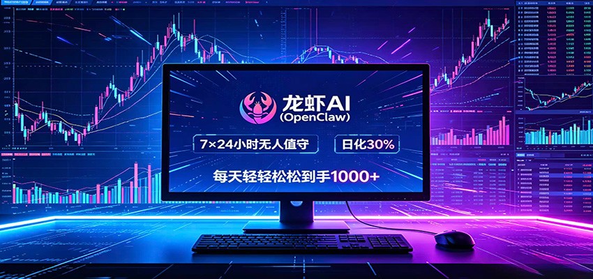 龙虾AI(OpenClaw)全自动挂机，智能操控电脑高效执行任务，每天轻松到手四位数-韬哥副业项目资源网