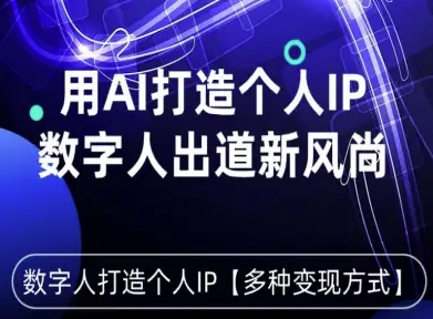 用星幻AI数字人打造个人IP，实现多种变现方式，数字人出道新风尚-韬哥副业项目资源网