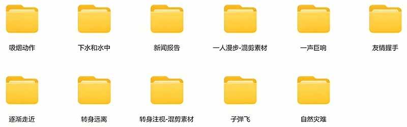 （21008期）【影视剪辑素材合集】15800+高清混剪卡点｜热门影视精彩片段｜人物/城市/场景全覆盖，中文分类清晰-韬哥副业项目资源网