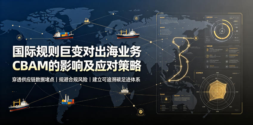 国际规则巨变对出海业务CBAM的影响及应对策略，帮助企业穿透供应链数据堵点，规避合规风险-韬哥副业项目资源网