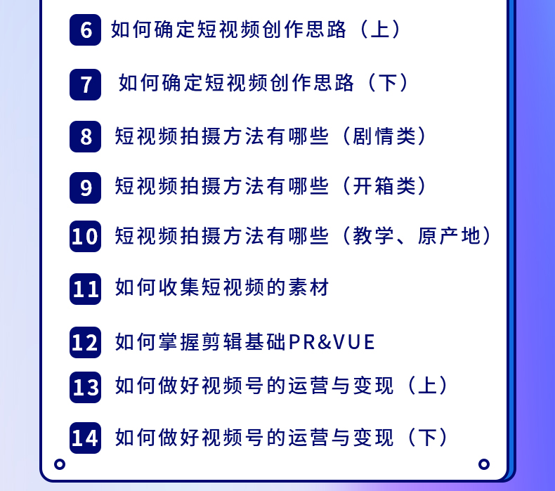 （1605期）新手0基础教你玩转手机短视频创作班：拍摄-素材-引流-运营实操！