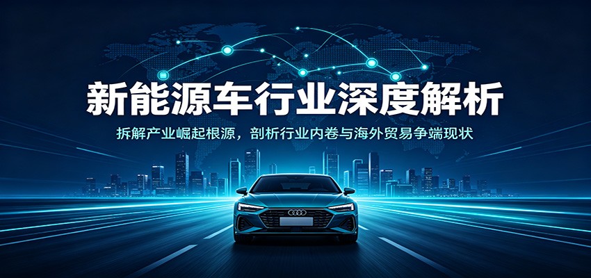 新能源车行业深度解析:拆解产业崛起根源,剖析行业内卷与海外贸易争端现状-韬哥副业项目资源网