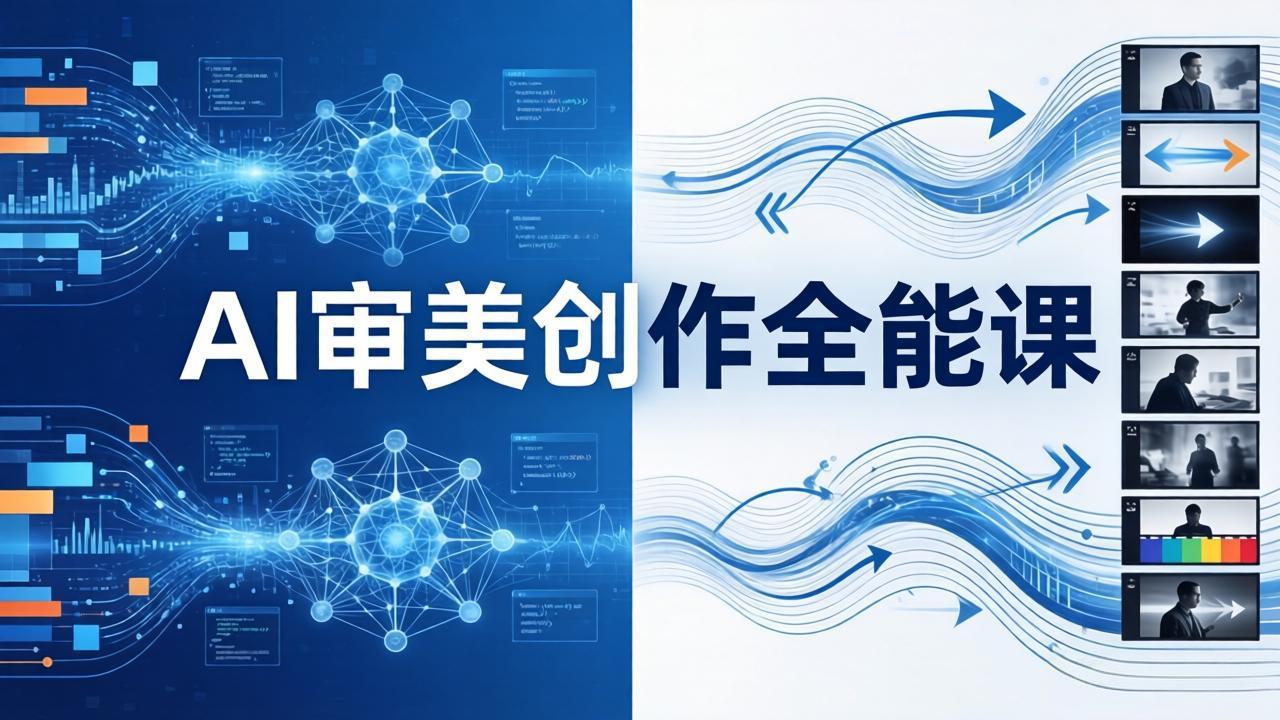 AI审美创作全能课-更新0706:MJ+Seedance+模型训练+影视分镜+编剧,一站式掌握AI艺术创作-韬哥副业项目资源网