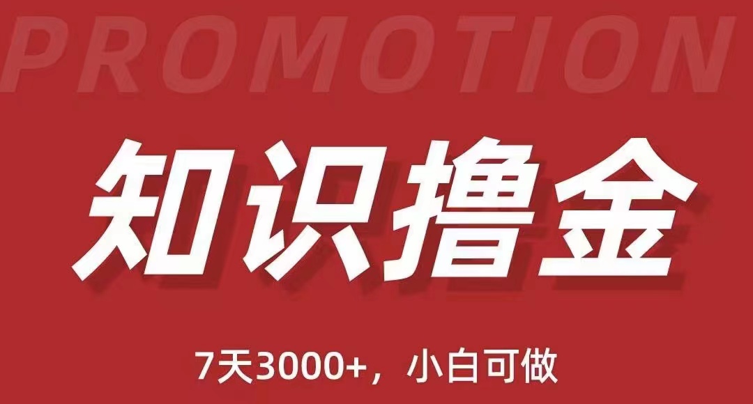 （5629期）抖音知识撸金项目：简单粗暴日入1000+执行力强当天见收益(教程+资料)-韬哥副业项目资源网