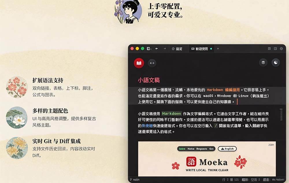 （20128期）让人眼前一亮的国产 Markdown 编辑器！本地离线高性能知识记录工具，免费免登录使用 小语文稿-韬哥副业项目资源网
