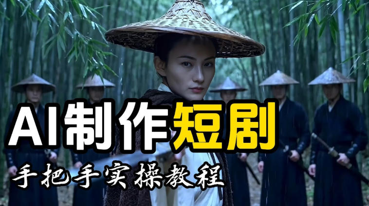 【保姆级手把手教程】AI短剧制作完整流程教学,从小白零基础到成片大神-韬哥副业项目资源网