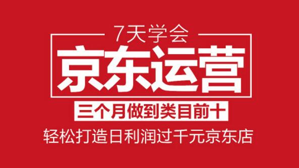 （841期）7天学会京东运营：3个月做到类目前十，轻松打造日利润1000+京东店（七约）-韬哥副业项目资源网