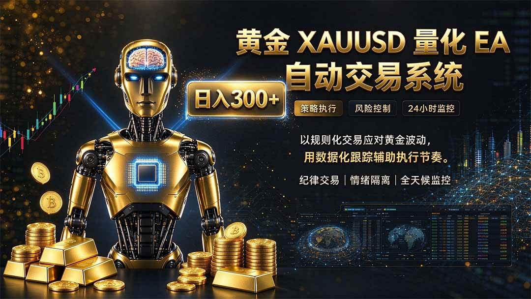 （21067期）普通人也能玩转AI量化：不盯盘，不熬夜，一套智投EA让策略自动跑-韬哥副业项目资源网