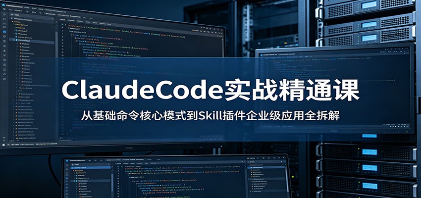 ClaudeCode实战精通课：从基础命令核心模式到Skill插件企业级应用全拆解-韬哥副业项目资源网