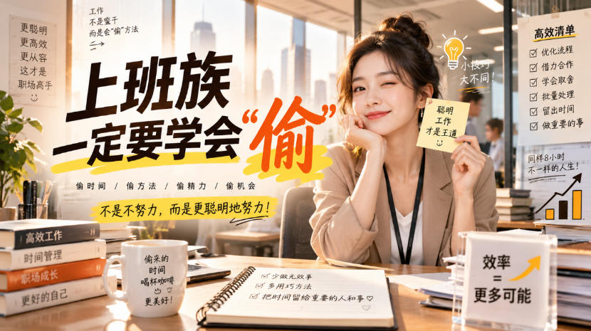 某社群精选付费文:上班族一定要学会“偷“-韬哥副业项目资源网