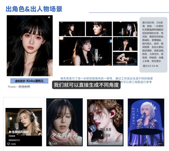 AI音乐MV全流程制作教程，从音乐生成到MV剪辑一站式搞定，打造属于自己的虚拟歌手-韬哥副业项目资源网