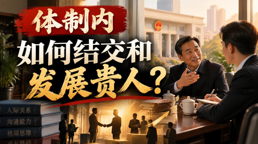 某公众号付费文章：体制内，如何结交和发展贵人?-韬哥副业项目资源网