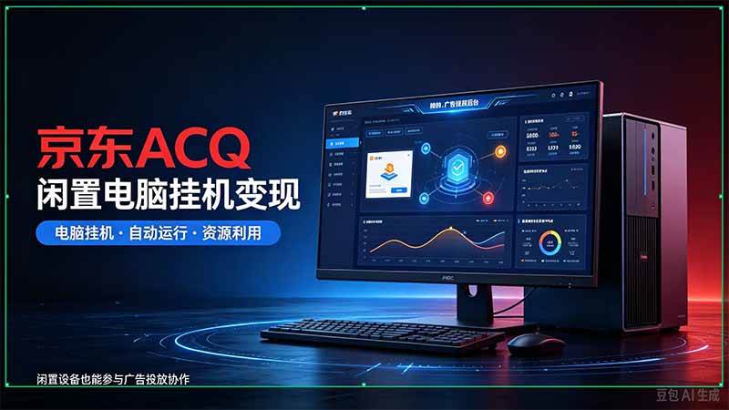 （21063期）京东ACQ是什么？闲置电脑挂机采集项目拆解-韬哥副业项目资源网