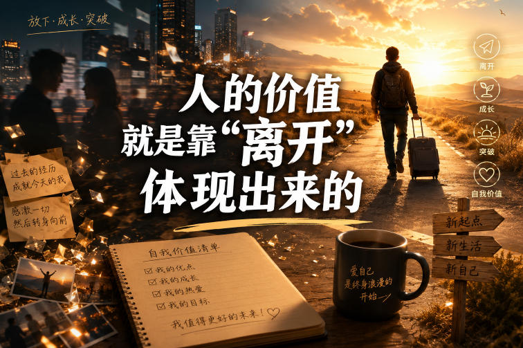 付费文章：人的价值就是靠“离开”体现出来的-韬哥副业项目资源网