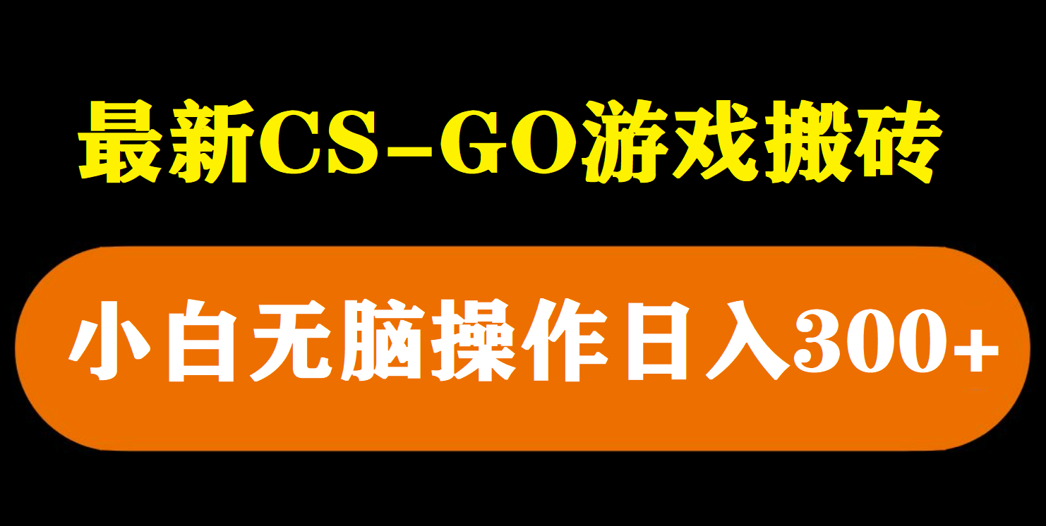 图片[1]-（5760期）最新csgo游戏搬砖游戏，无需挂机小白无脑也能日入300+-韬哥副业项目资源网