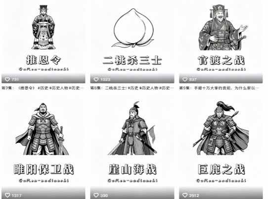 抖音历史博弈思维赛道变现:读懂人性权谋看透规则底层逻辑,提升格局破局人生,伙伴计划+精选独家收益-韬哥副业项目资源网