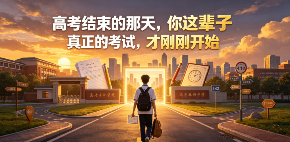 付费文章：高考结束的那天，你这辈子真正的考试，才刚刚开始-韬哥副业项目资源网