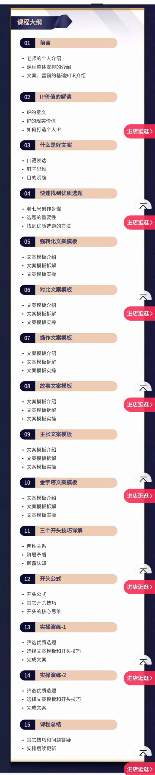 （4019期）老七米文案方法论：带你掌握文案底层逻辑 点字成金（15节课时）-韬哥副业项目资源网