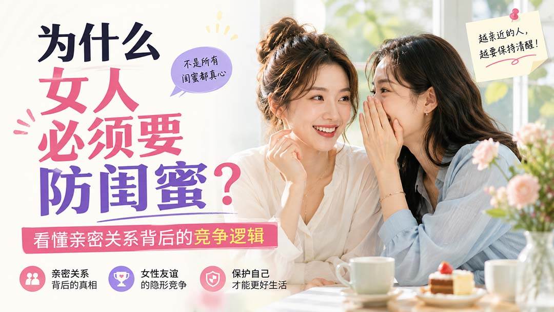 （20114期）付费文章：为什么女人必须要防闺蜜？看懂亲密关系背后的竞争逻辑-韬哥副业项目资源网