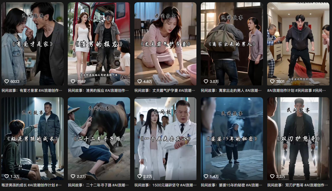 抖音93W粉丝博主老朱故事会亲授AI都市故事短视频教学,从选题到成片的全过程,小白也能够快速起号涨粉接广告变现-韬哥副业项目资源网