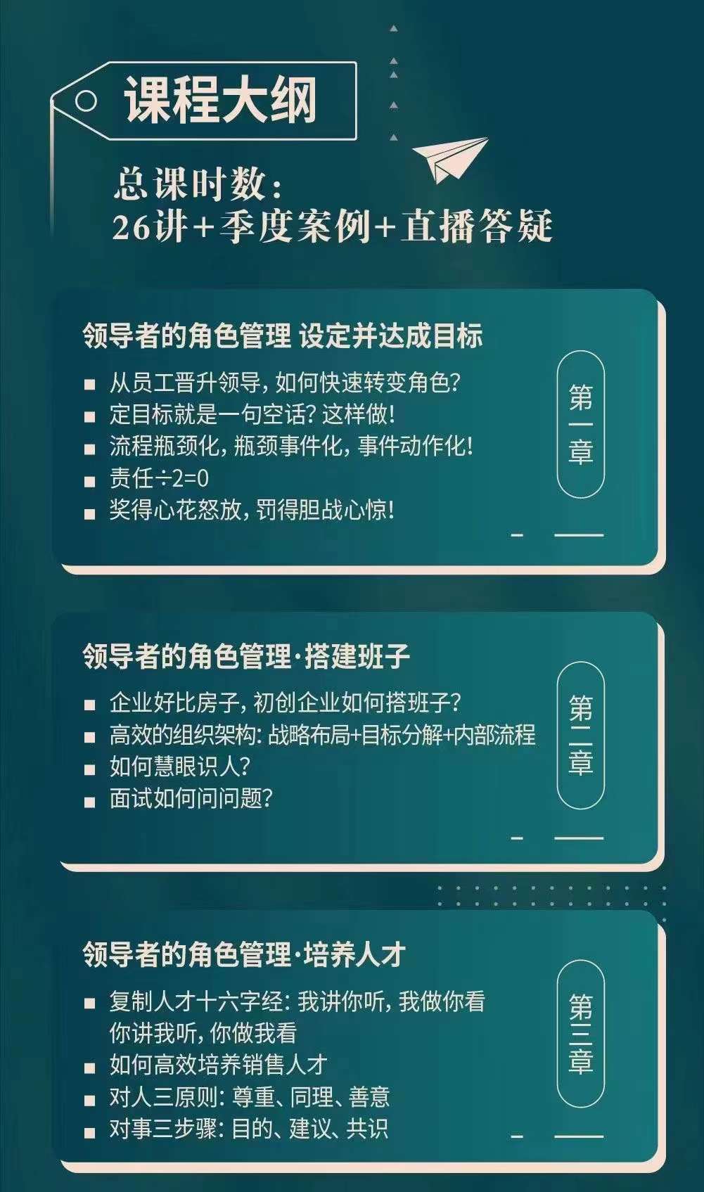 （3970期）新商业时代·魅力领导成长大课：如何成为一名魅力领导者（26节课时）