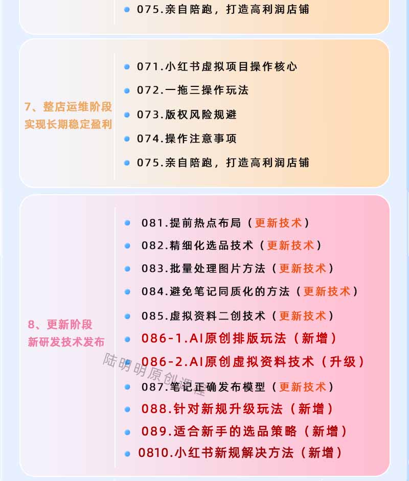 图片[4]-小红书虚拟项目特训班9.0，全面拥抱AI，批量产出原创PPT货源，单品/单店纯利润几万到几十W-韬哥副业项目资源网