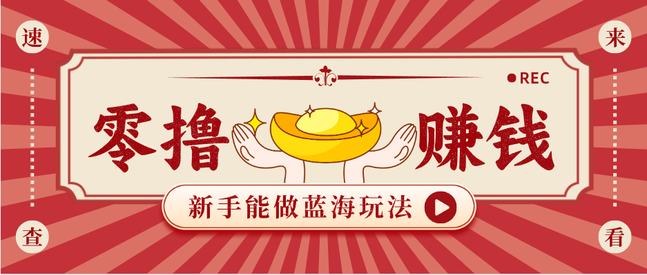 新手也能变现的蓝海玩法，一个人人能做的项目，需求量极大日入300+！-韬哥副业项目资源网
