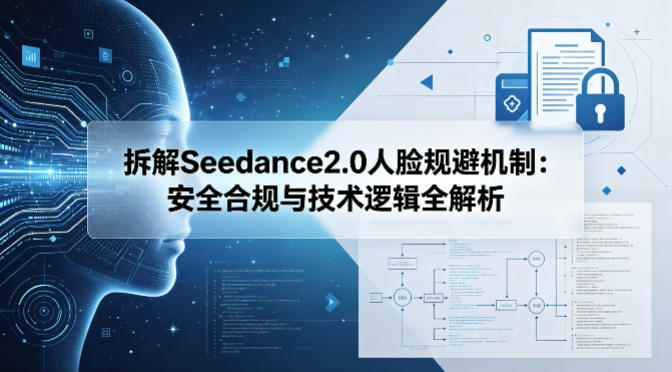 拆解Seedance2.0人脸规避机制：安全合规与技术逻辑全解析-韬哥副业项目资源网