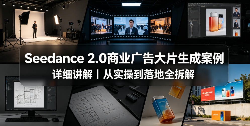 Seedance 2.0商业广告大片生成案例详细讲解｜从实操到落地全拆解-韬哥副业项目资源网