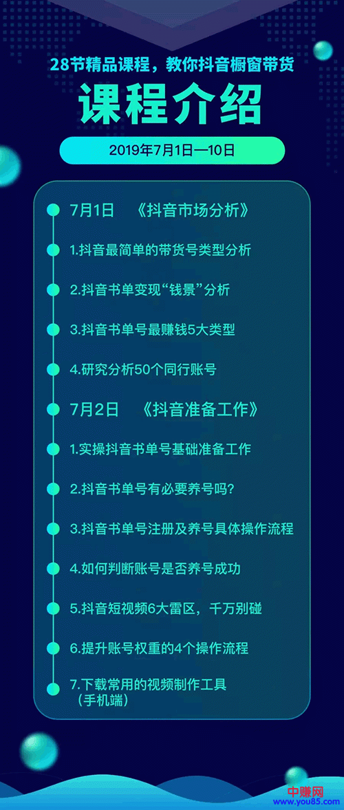 （952期）《抖音书单带货集训》快速做出100个自动赚钱书单号 1个号日销200单（28课）