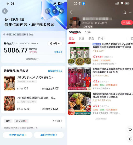 抖音4W粉丝博主AI古装美食短剧教学,从视频制作到剪辑实操,解锁伙伴计划、橱窗带货、收徒多元变现渠道-韬哥副业项目资源网